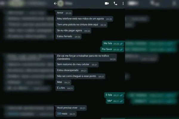 Homem forja o próprio sequestro para extorquir a namorada