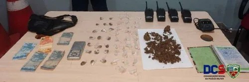 Jovem é preso por tráfico de drogas no Riacho Doce