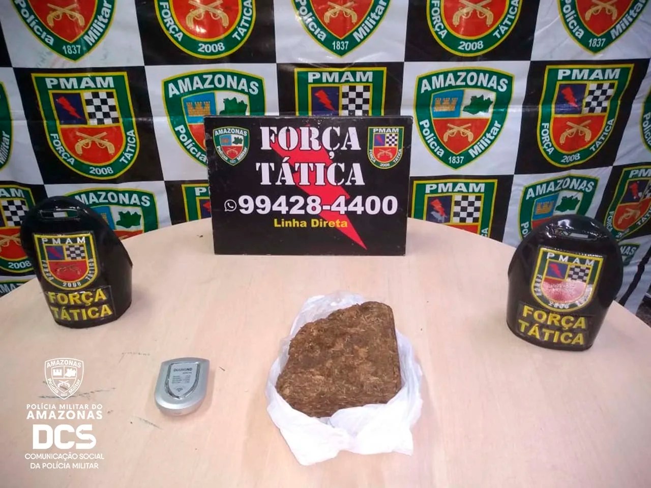 Homem é preso por trafico de drogas no bairro São Raimundo