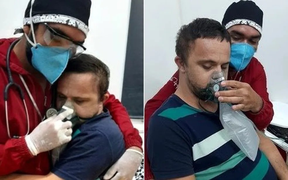 Por complicações da Covid-19, paciente com síndrome de Down que viralizou em foto morre no hospital