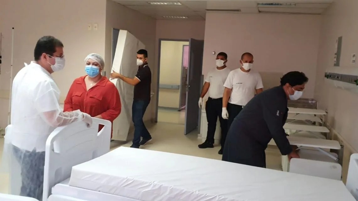 HPS 28 de Agosto prepara a abertura de mais 40 leitos exclusivos para Covid-19