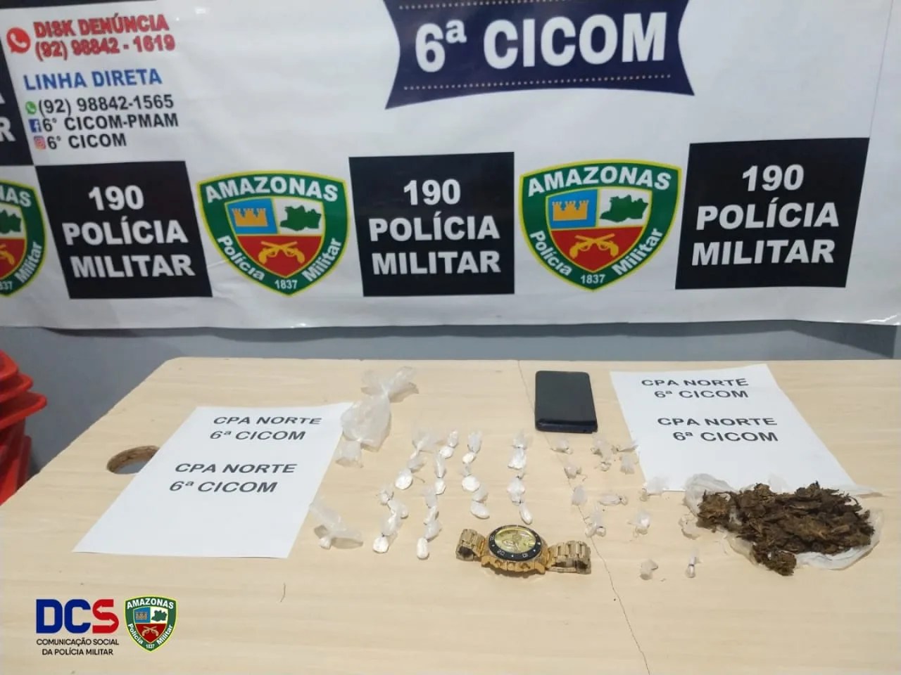 Jovem é preso por tráfico de drogas no Riacho Doce