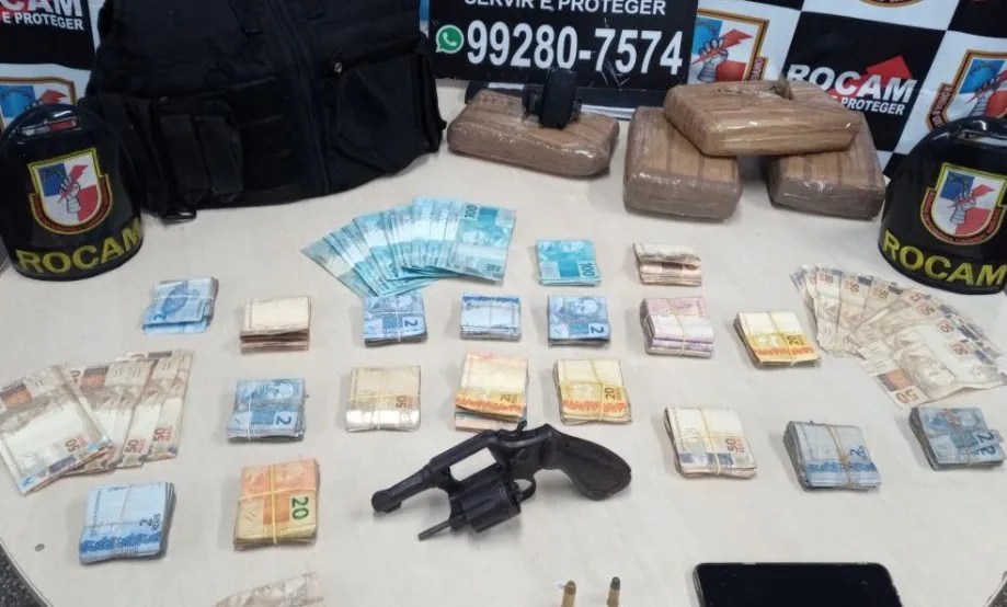 Adolescente de 14 anos é apreendido com drogas e 15 mil reais no AM
