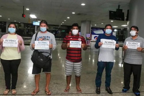 Chegada de mais oito pessoas recuperadas renova as esperanças no combate à Covid-19 no AM