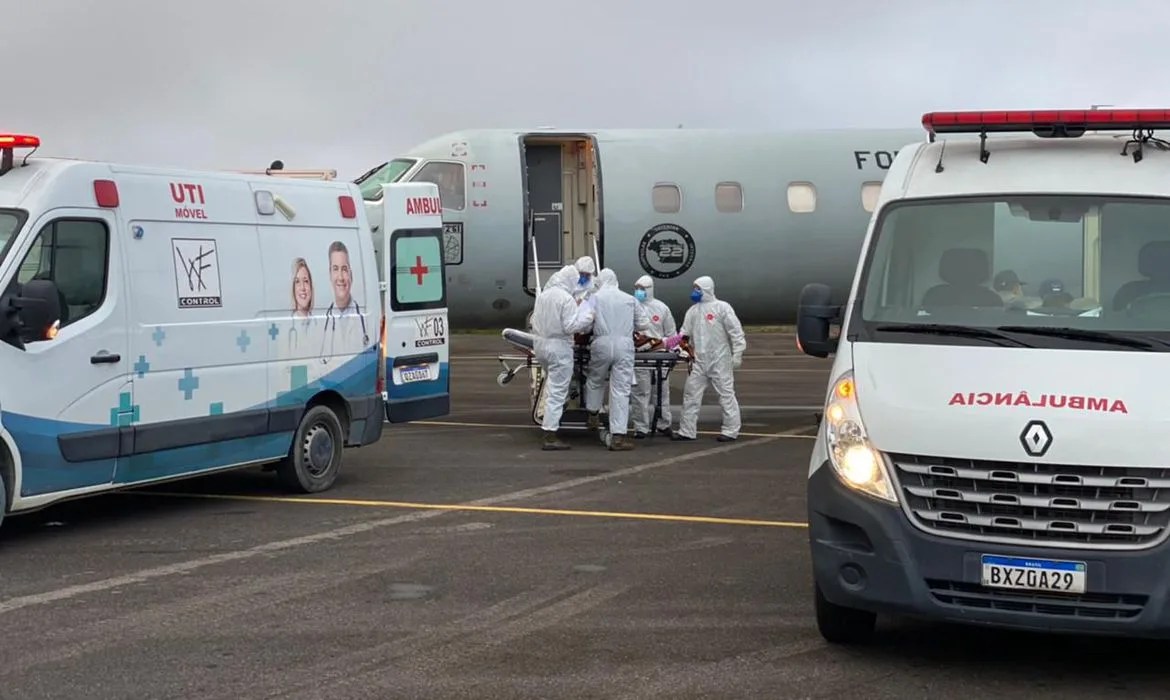 Amazonas já transferiu para outros estados 506 pacientes com covid-19