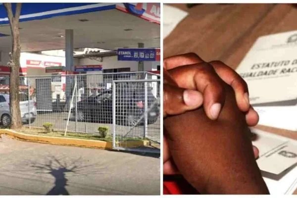 Mulher fura fila de posto e chama rapaz de macaco ao ser confrontada
