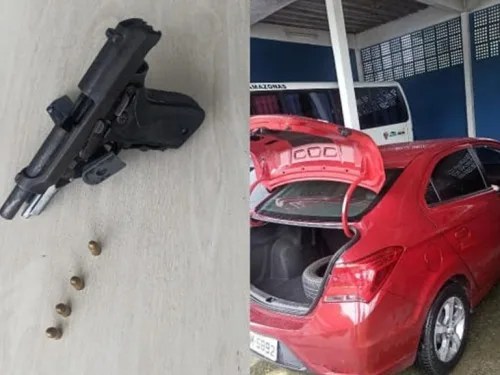 Polícia prende dois homens por roubo de veículo no bairro Flores