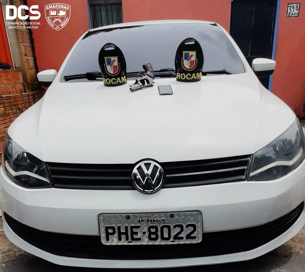 Polícia prende homem com arma de fogo e munições na zona Norte de Manaus