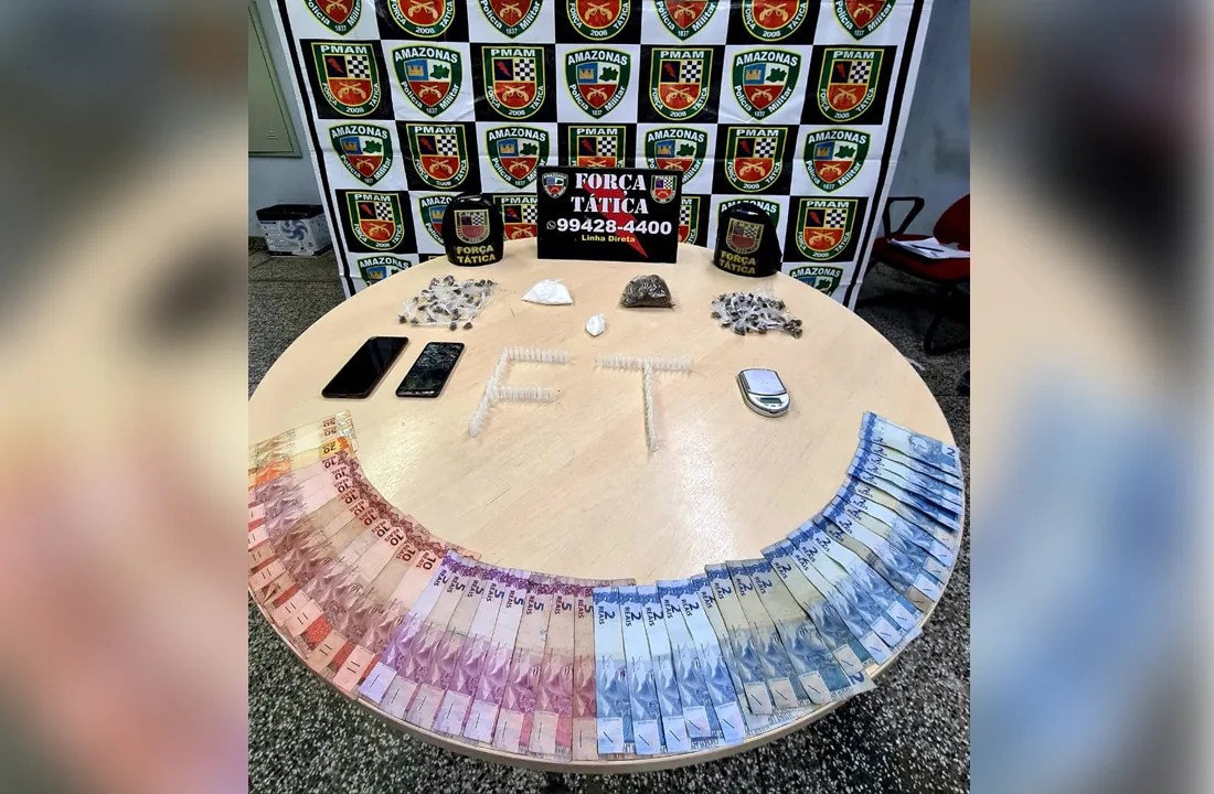 Traficante é preso vendendo drogas no bairro Alvorada 1