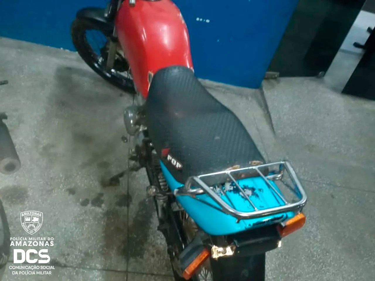 Polícia Militar apreende motocicleta utilizada em roubo em Manaus