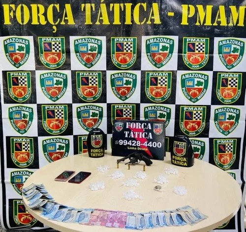 Força Tática prende nove e apreende 245 porções de drogas e seis armas de fogo nos primeiros dias de abril