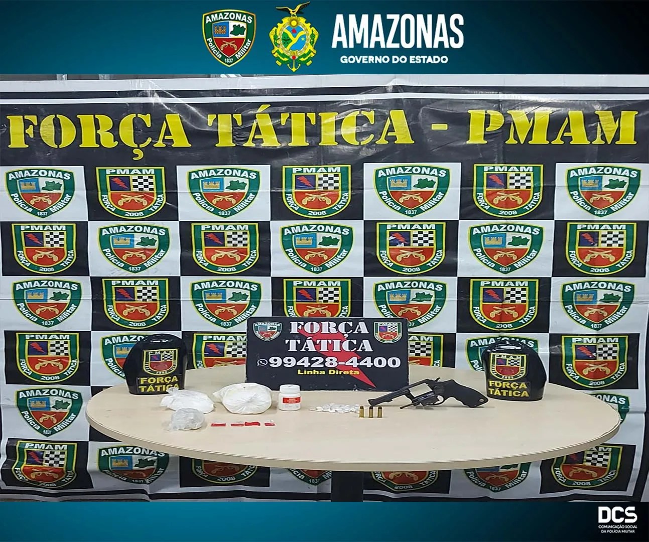 ‘Novinho do pó’ é preso por tráfico de drogas no AM