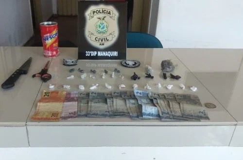 Vulgo ‘Onça’ é presa por tráfico de drogas no interior do AM