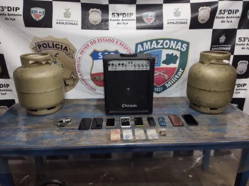 Durante operação policial,  quadrilha é presa por furtos, roubos, receptação e tráfico de drogas no AM