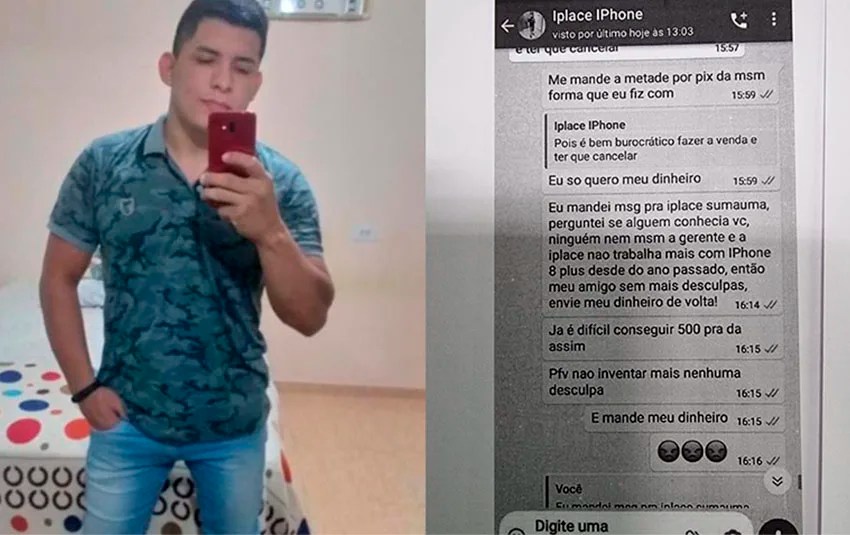 Polícia prende estelionatário  por aplicar golpes pelo WhatsApp, em Manaus