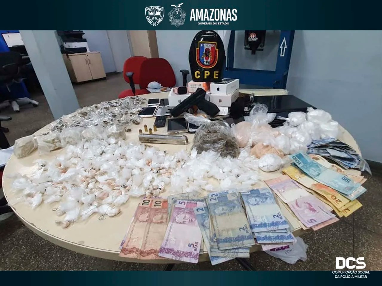 Polícia prende traficante de drogas na zona Leste de Manaus