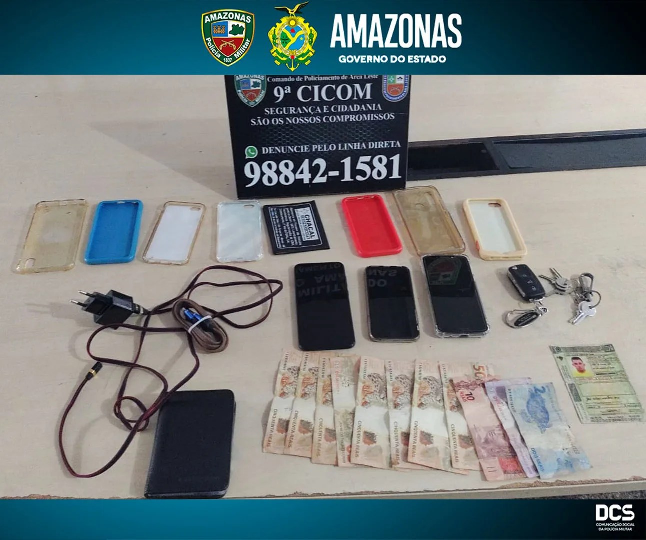 Polícia prende homem apontado como autor de roubo de celular na zona Leste de Manaus