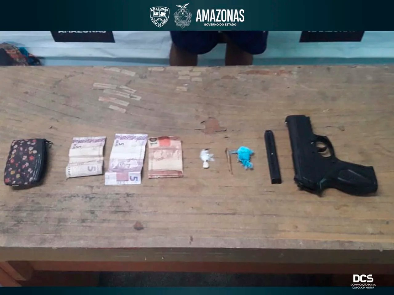 Operação Mão de Ferro: PM e Força Nacional detém ‘aviãozinho’ com drogas no Adrianópolis