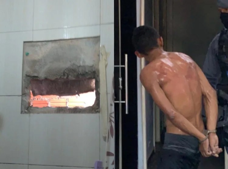 Homem fica preso após tentar assaltar e apanha da população, em Manaus