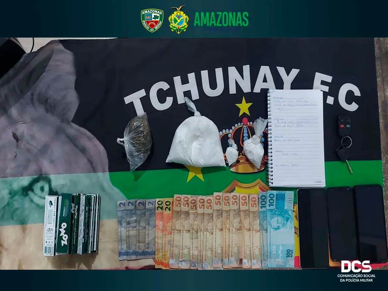 Polícia prende traficante de drogas na zona Norte de Manaus