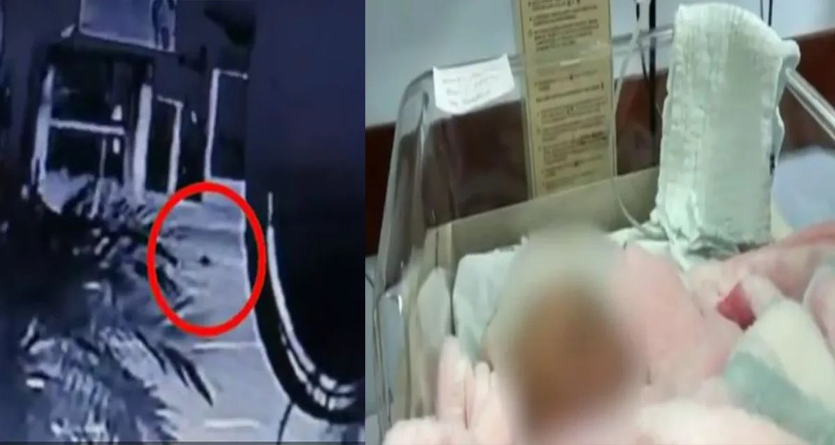 VÍDEO: Recém-nascida é arremessada pela própria mãe pela janela de ônibus