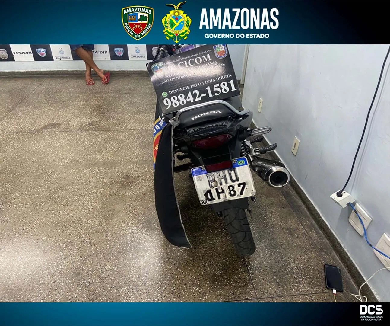 Homem é detido pela PM por adulteração de veículo, na zona Leste