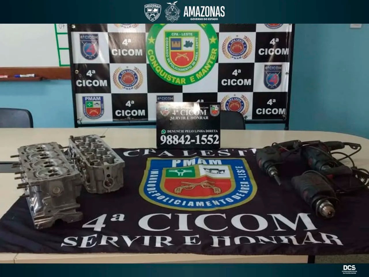 Polícia prende mulher em flagrante por furto de furadeiras na zona Leste de Manaus