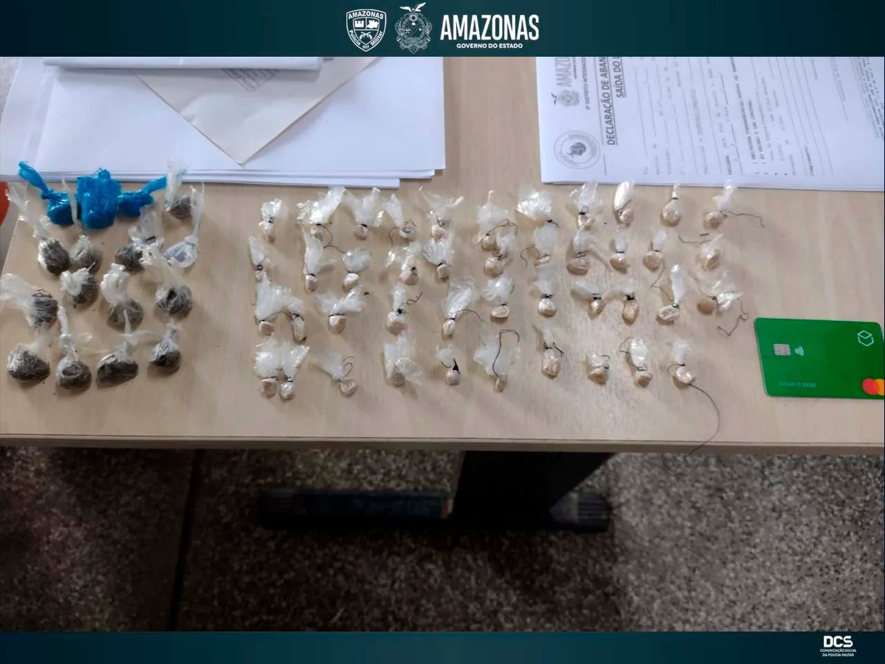 ‘Novinho’ é detido por tráfico de drogas no Novo Aleixo