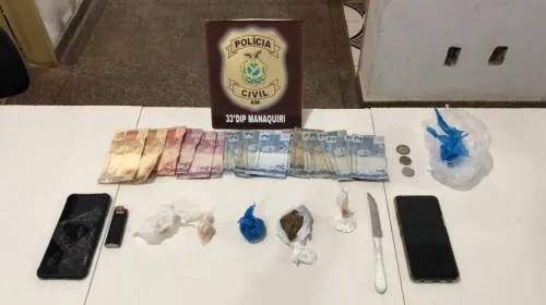 Polícia Civil prende ‘Dupla do Pó’ por tráfico de drogas no interior do AM