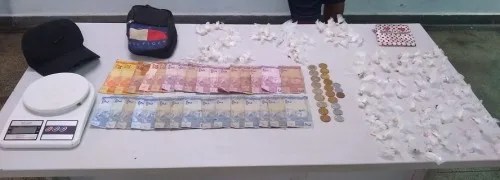 PM prende homem por tráfico de drogas no Centro de Manaus