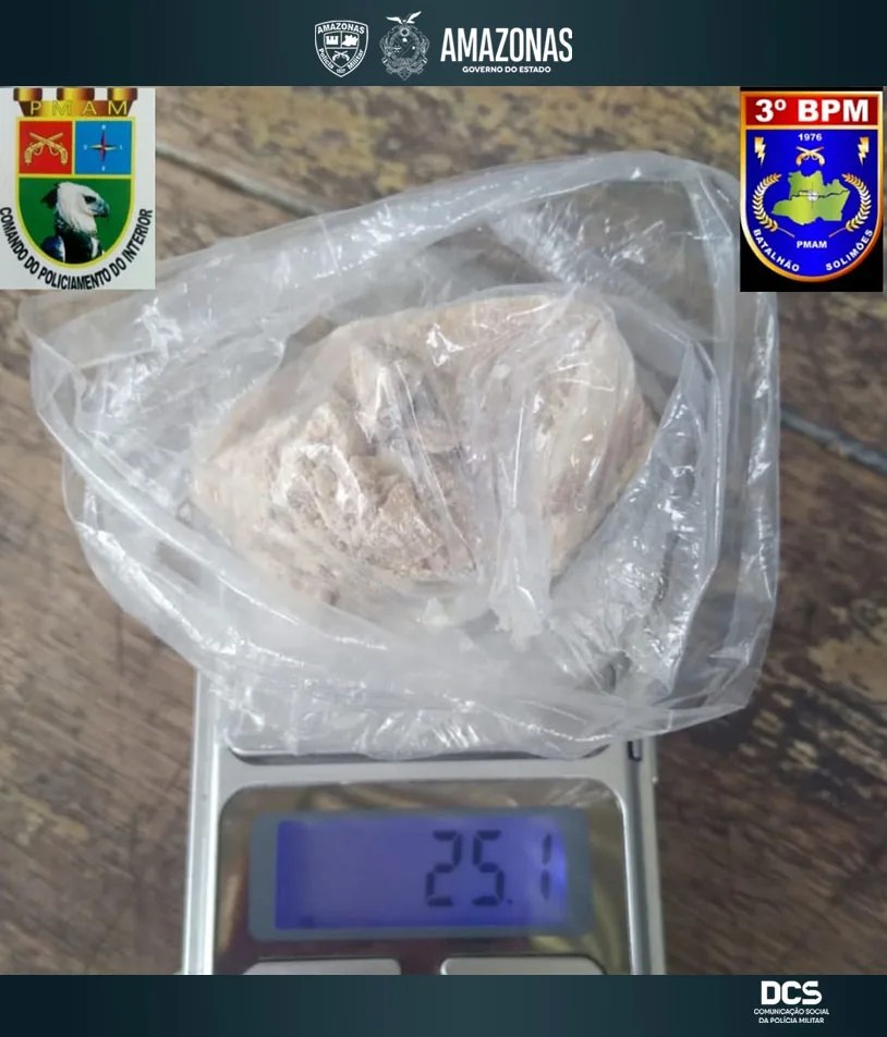 ‘Aviãozinho’ é preso com drogas no interior do AM