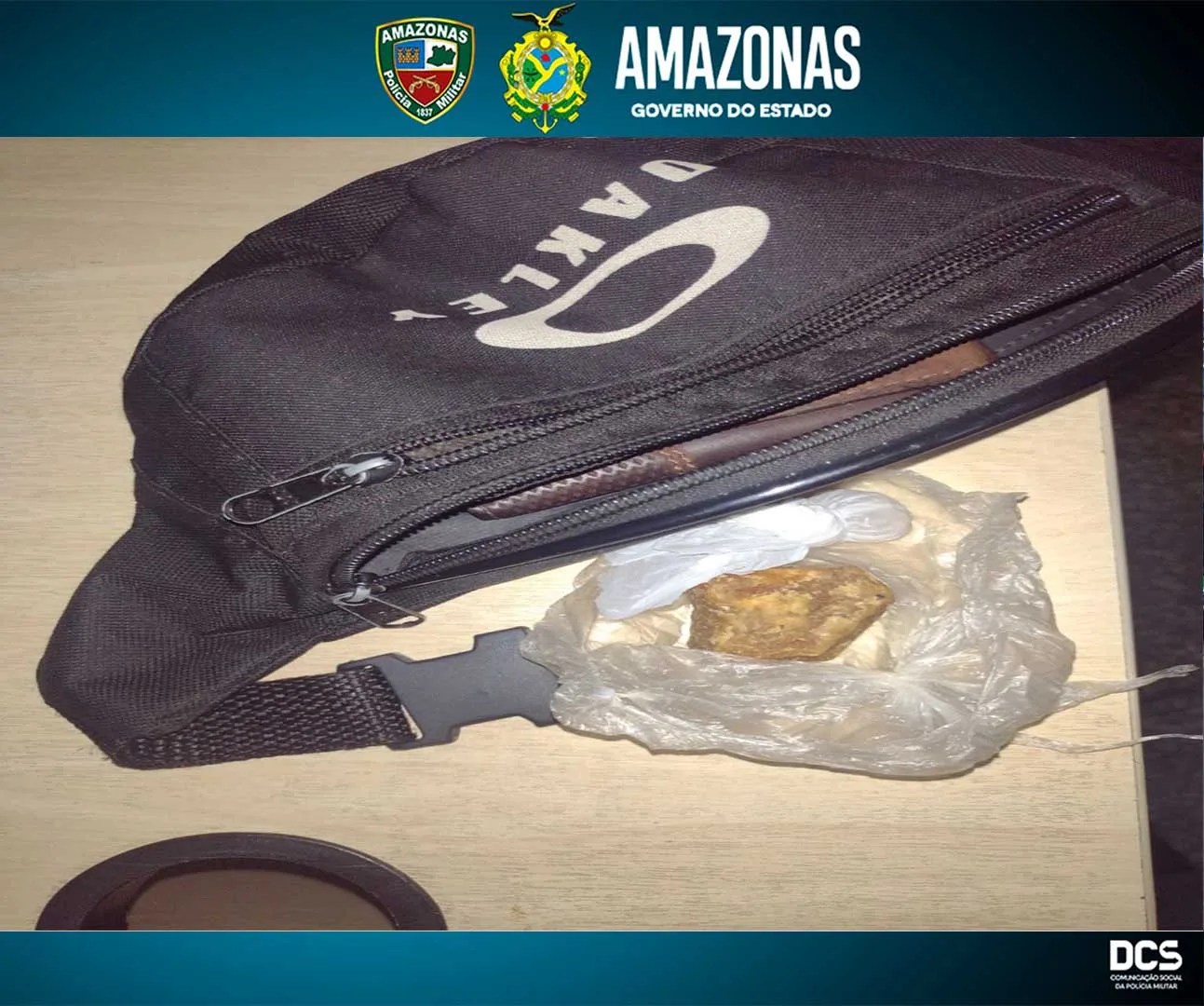Novinho é preso com drogas na zona Norte de Manaus