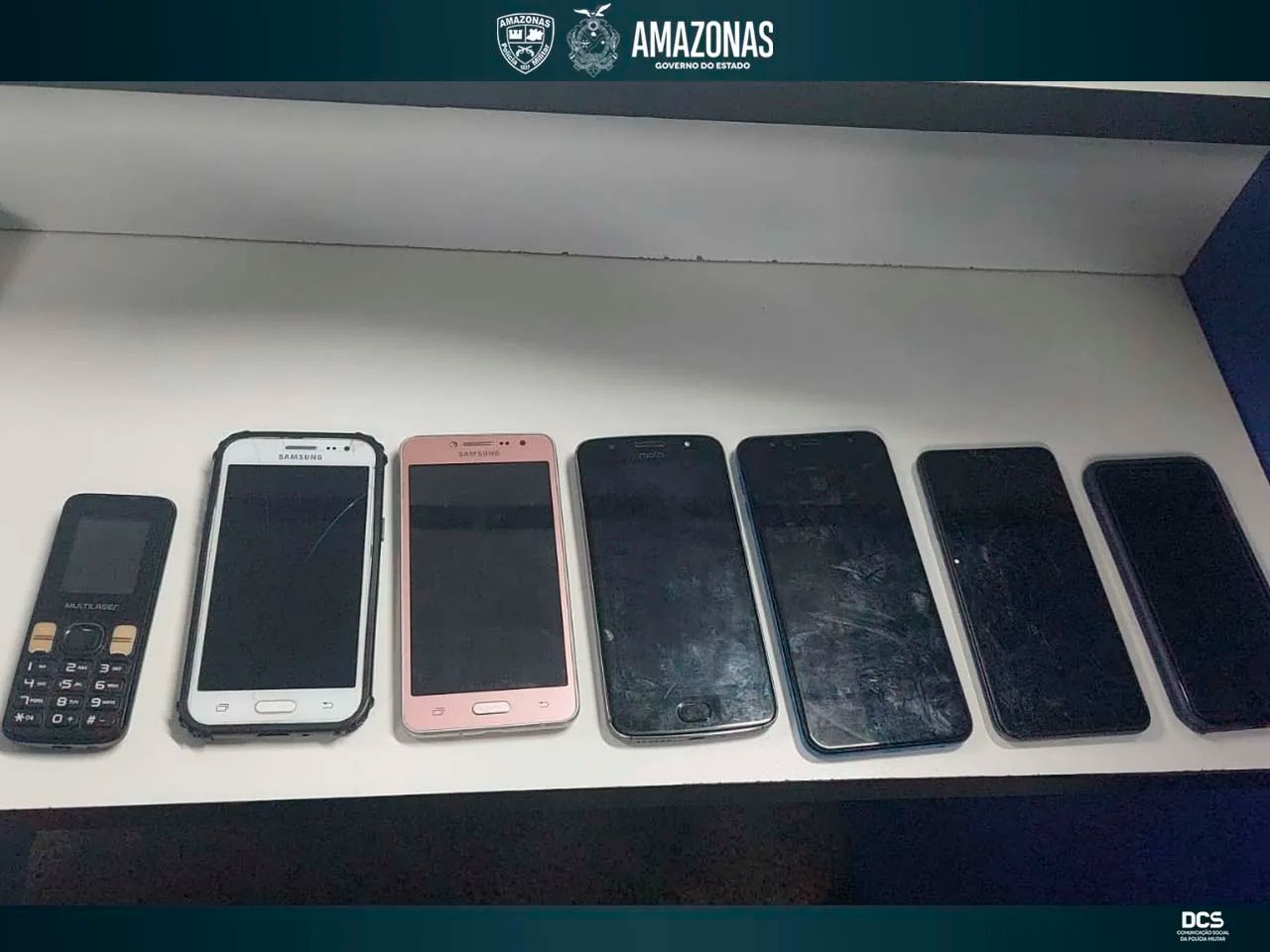 Polícia Militar prende trio com carro roubado em avenida de Manaus