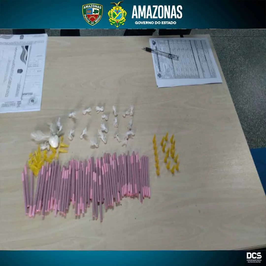 PMAM prende homem por tráfico de drogas, na zona norte de Manaus