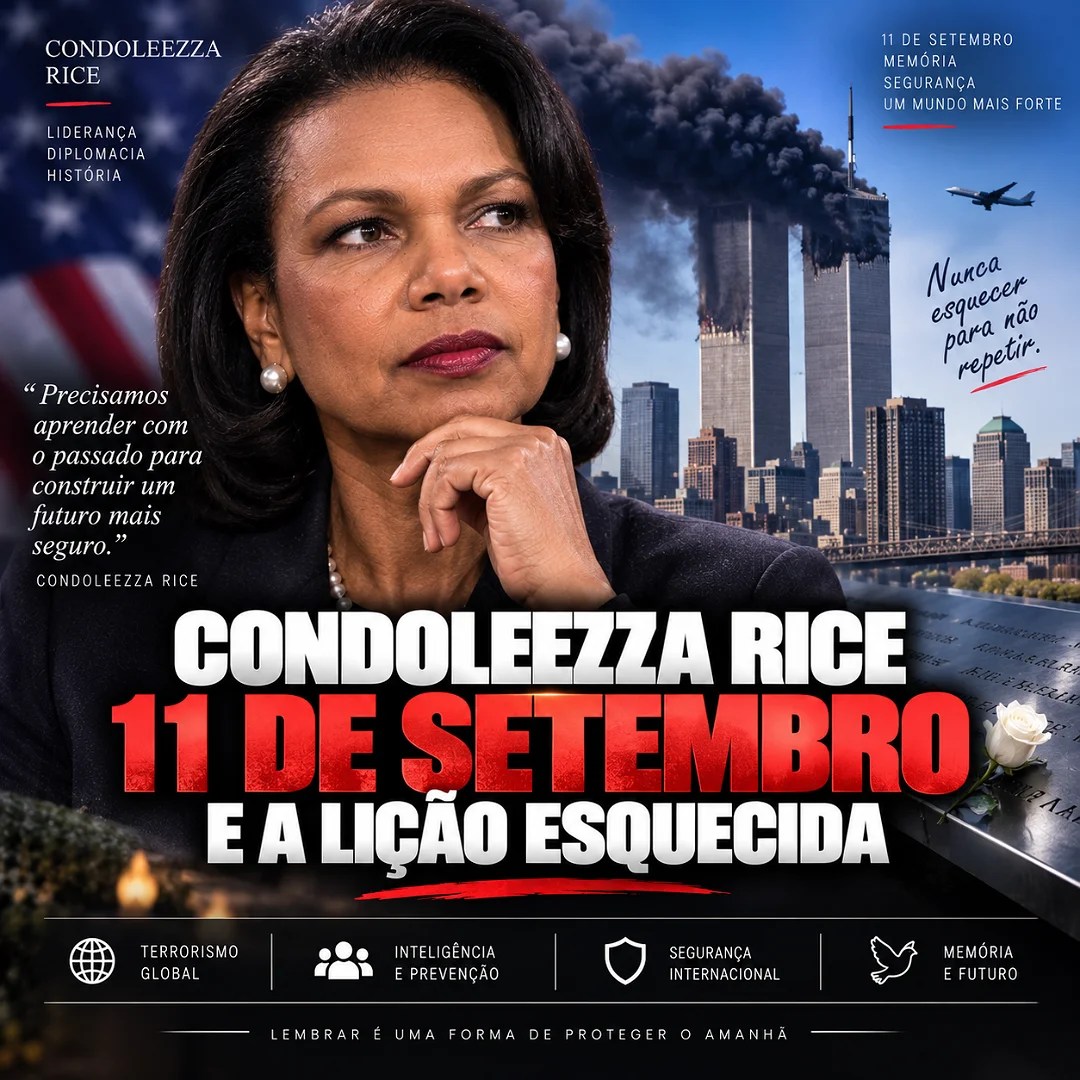 Condoleezza Rice 11 de setembro - Condoleezza Rice 11 de setembro e a lição esquecida