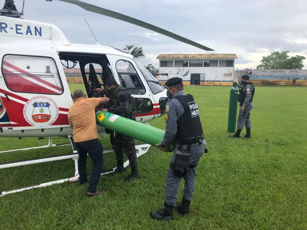 Operação de guerra para levar oxigênio para municípios do interior