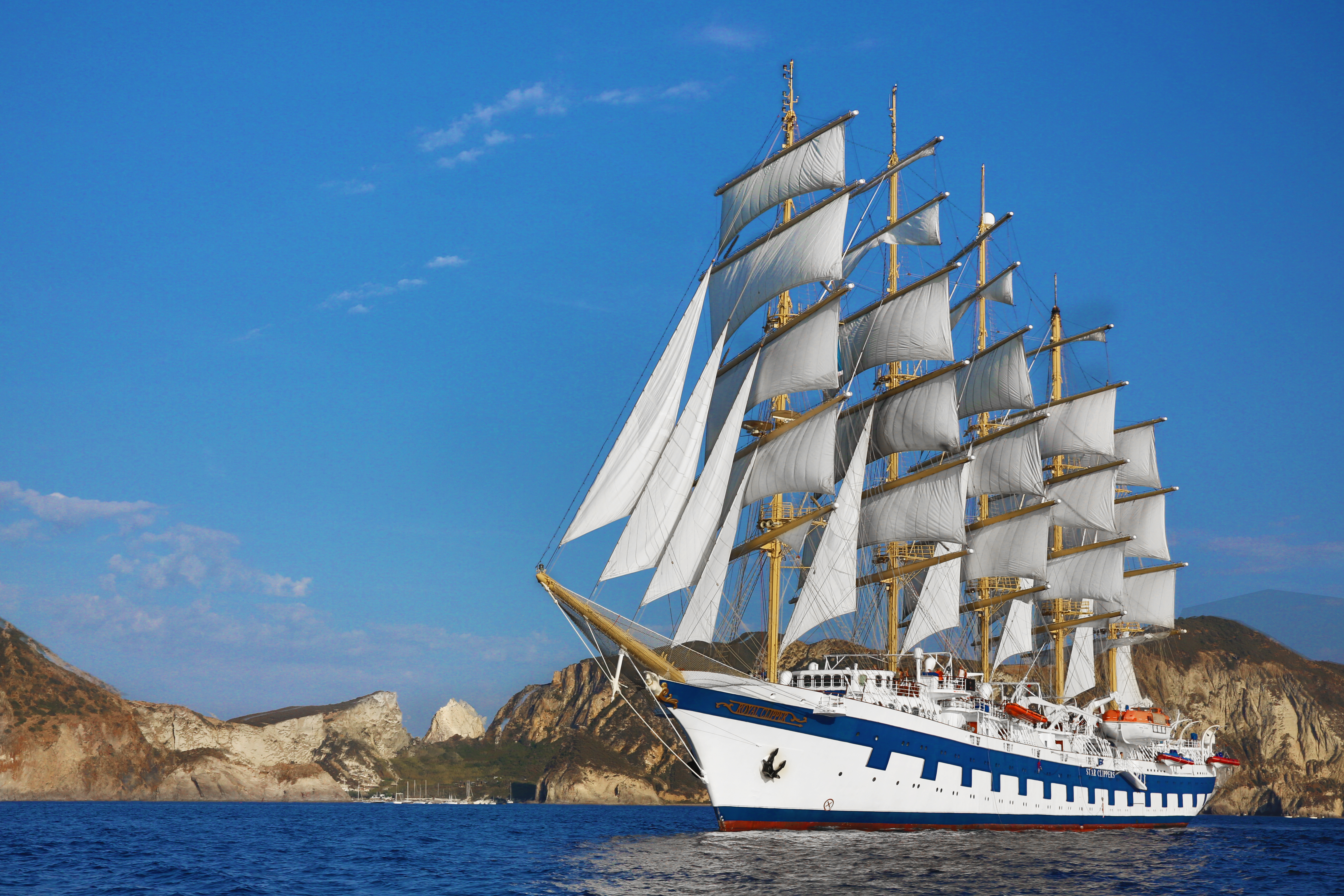 Add to favorites seascape painting, sailing ship painting, nautical decor, old ship print, vintage art / p406. Come Sail Away On The Royal Clipper Porthole Cruise Magazine