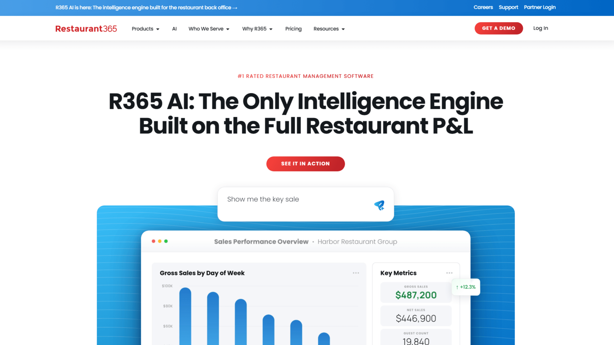 Best Enterprise Restaurant Management Software Scalable: Restaurant365