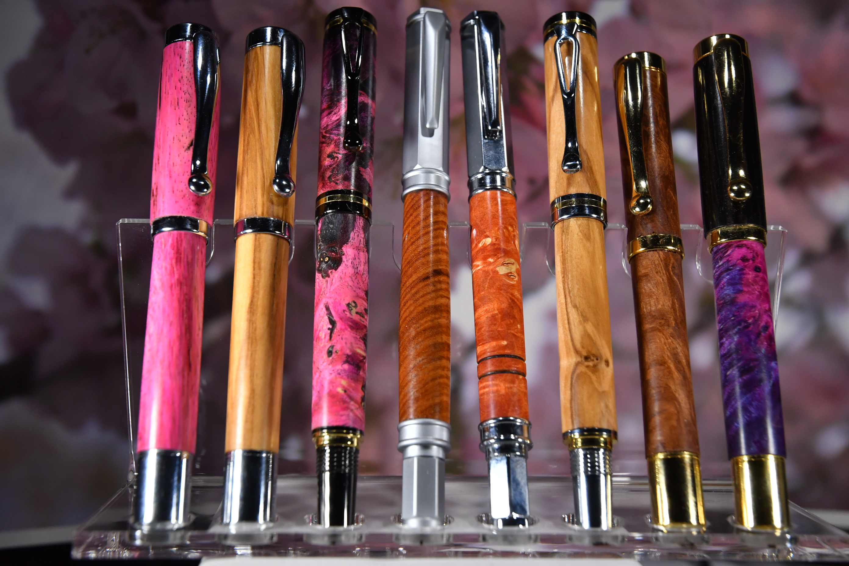 Multiple pens recently turned