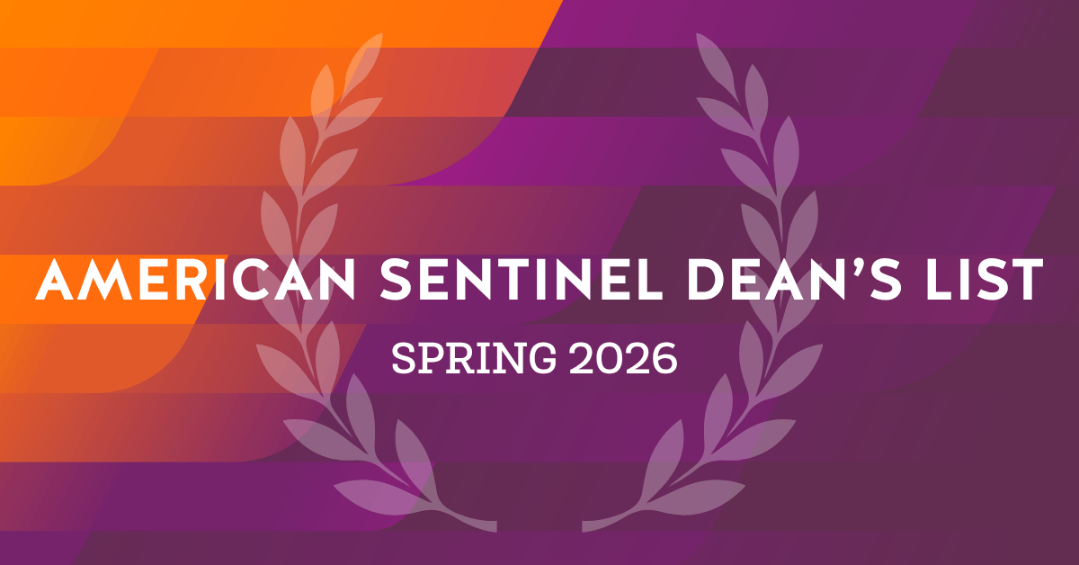 American Sentinel Dean’s List Spring 2026