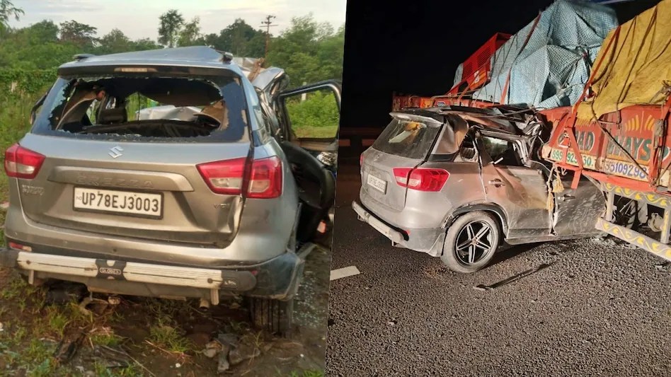 अमेठी में पूर्वांचल एक्सप्रेसवे पर भीषण सड़क हादसा