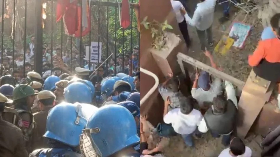 जेएनयू में फिर गरमाया माहौल