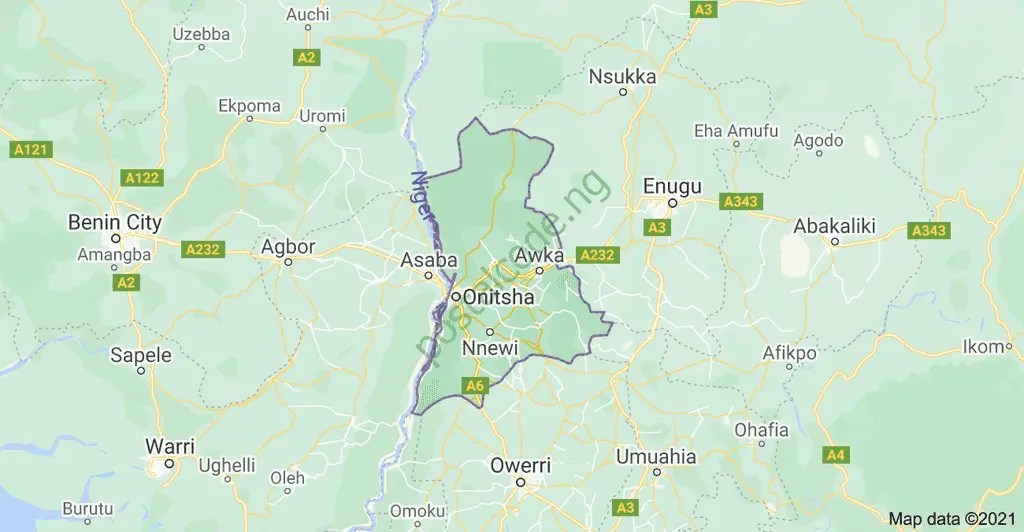 Anambra map