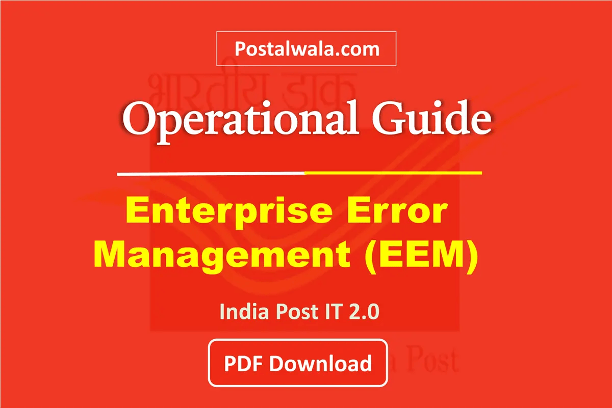Enterprise Error Management in DOP IT 2.0 - EEM Operational Guide