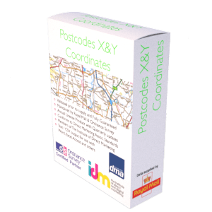 Convert Postcode Coordinates Deparkes - Classic Gradient Design - Full HD