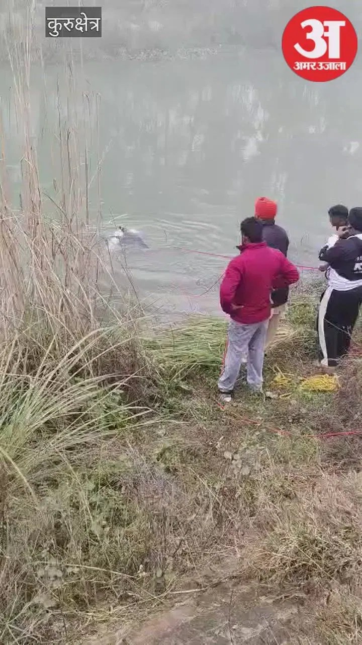 कुरुक्षेत्र में सतलुज-यमुना लिंक नहर में कार गिरी, युवती की मौत, युवक लापता Latest Haryana News