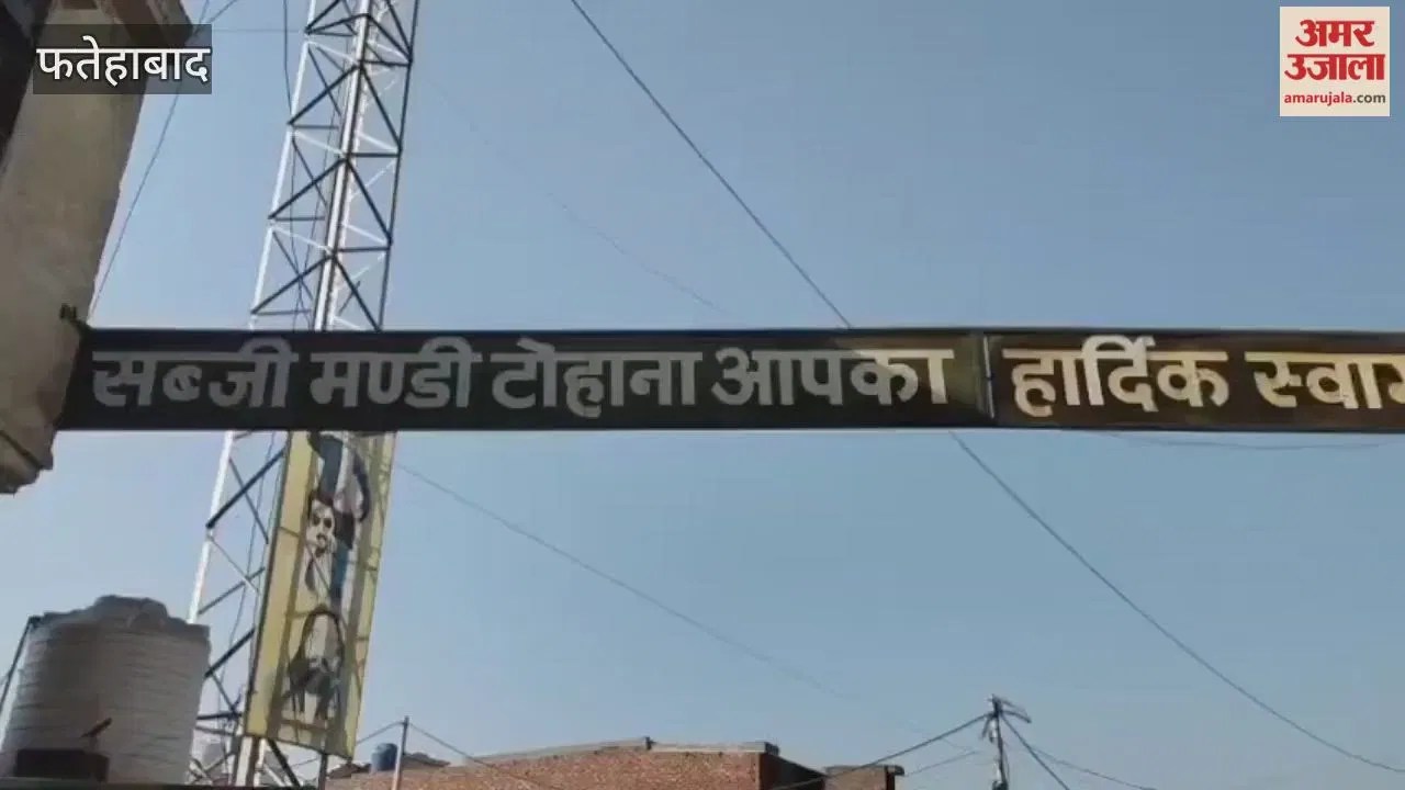 फतेहाबाद के टोहाना में सब्जी मंडी में अतिक्रमण से रोजाना बन रही जाम की स्थिति  Haryana Circle News