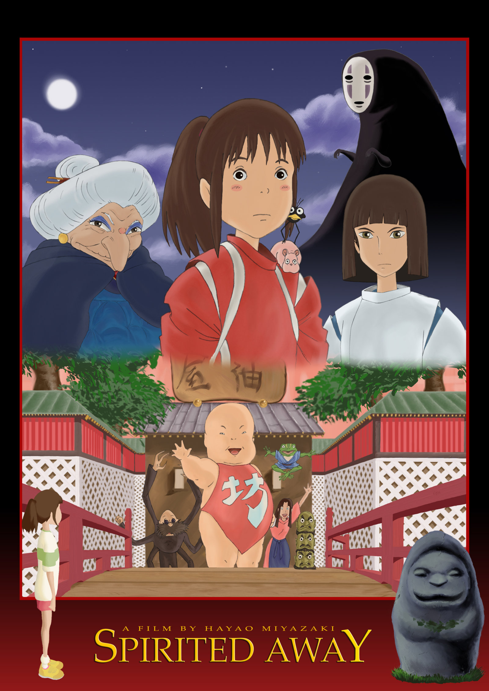 Spirited away