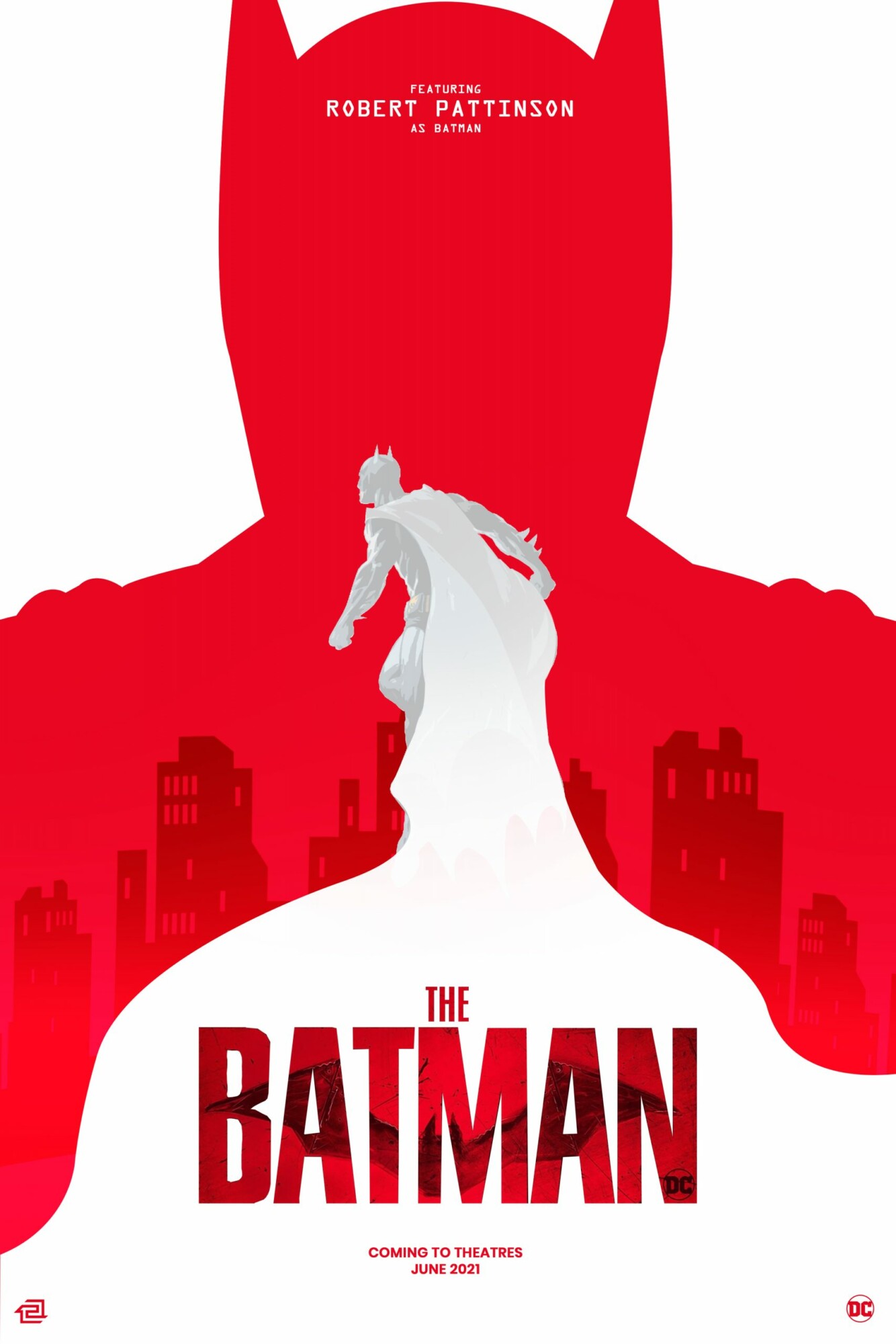 Director matt reeves surprised fans on twitter by revealing the first official logo for the batman which goes for a bold red font with the . Batman 2021 Posterspy