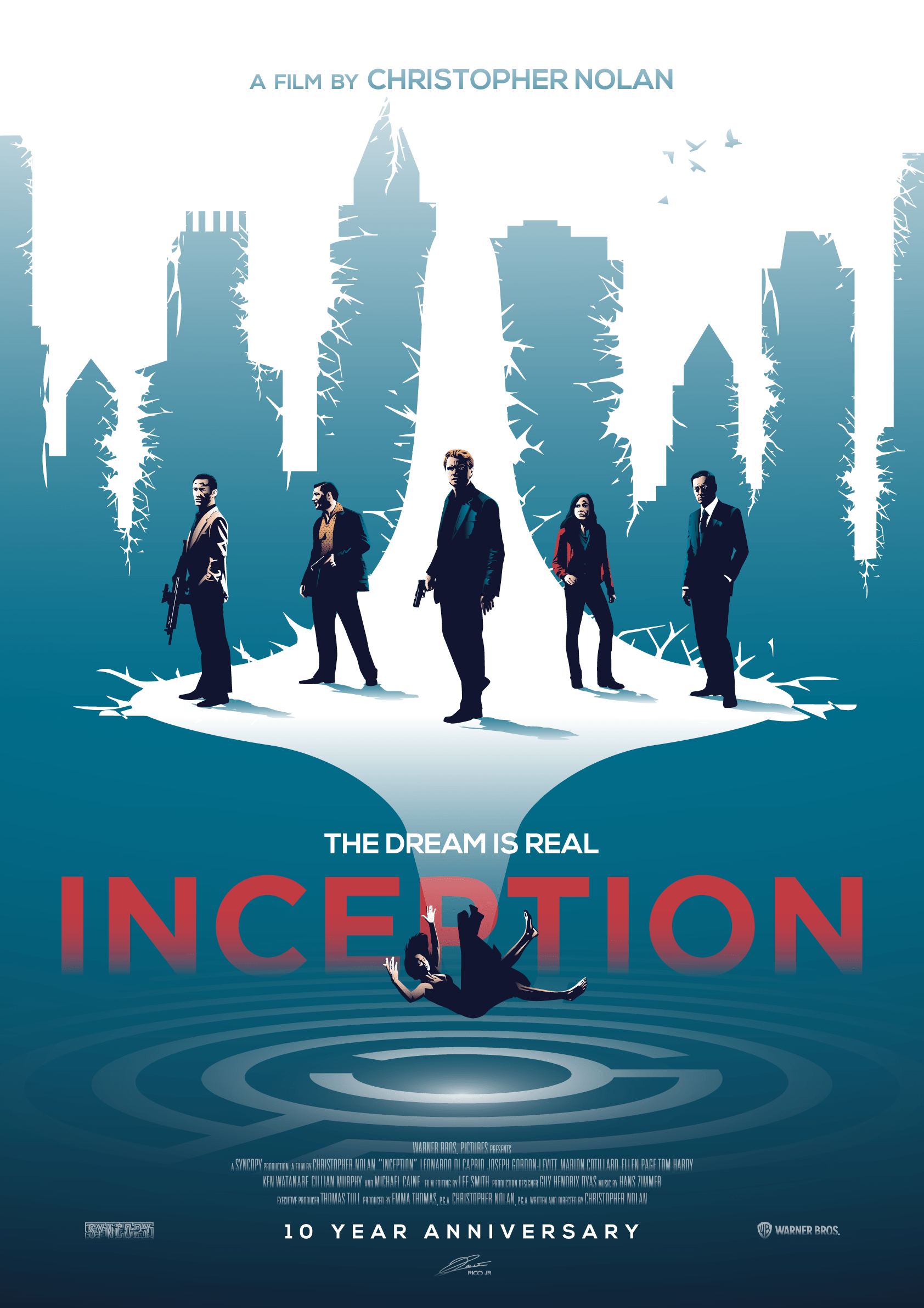 Analyse the effectiveness of it’s conventions? Inception Poster Art Posterspy